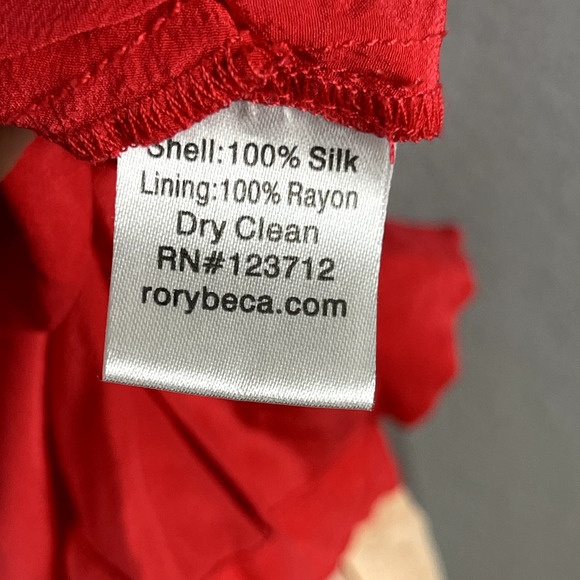 Rory Beca Silk Romper Womens Small Colorblock V-Neck Relaxed Bright - Picture 14 of 16